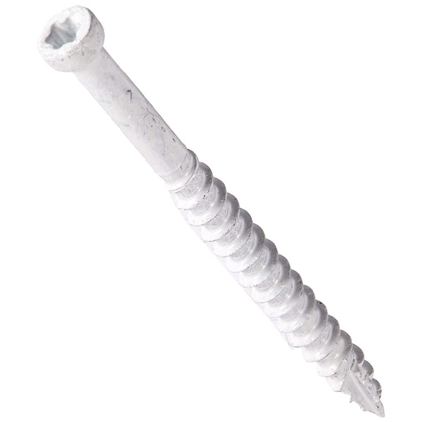Woodpro Wood Screw, #7, 2 in, Gold Steel Trim Head Torx Drive, 1 PK TH7X2W-1 - main